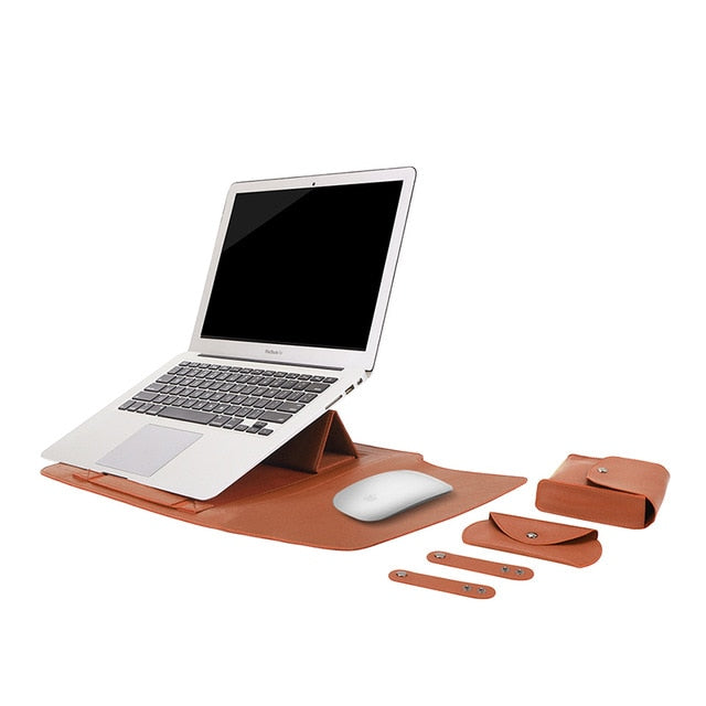 CF365  Leather Multi-use Laptop Bag